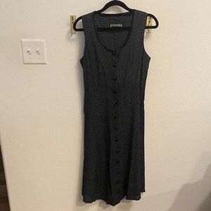 Pendleton Black and White Midi Dress